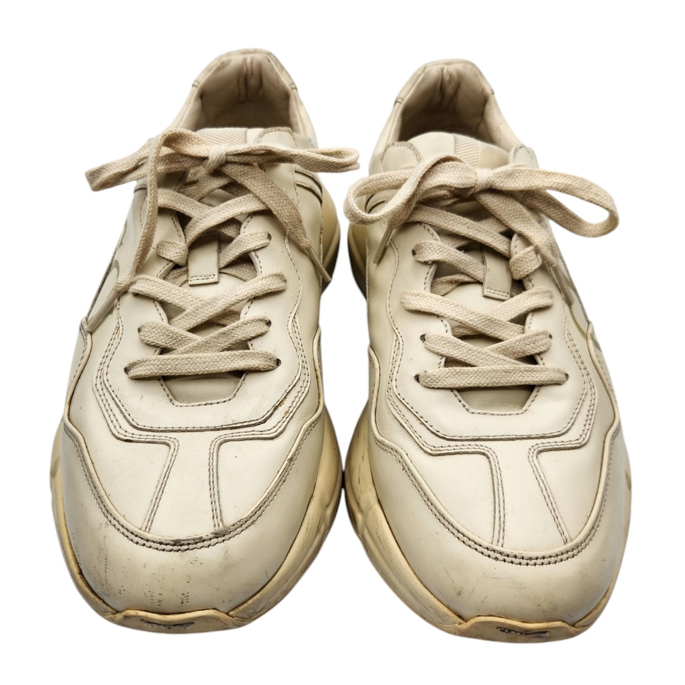 Gucci Rhyton Leather Sneakers - Picture 2 of 7